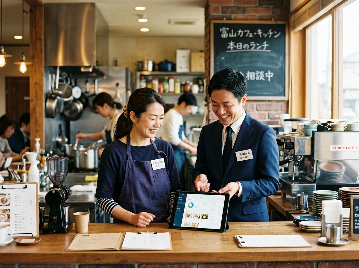 伴走支援の様子