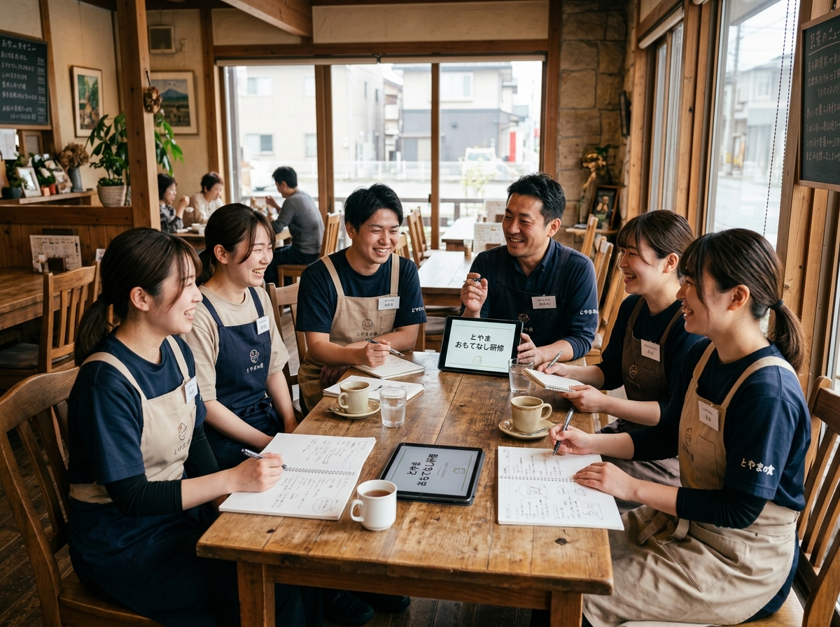 人材育成の様子